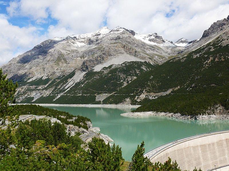 panorama dei laghi di cancano