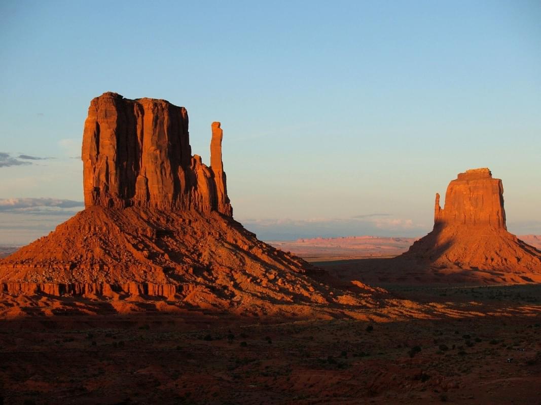 panorama della monument valley