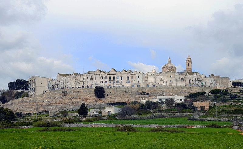 panorama of locorotondo