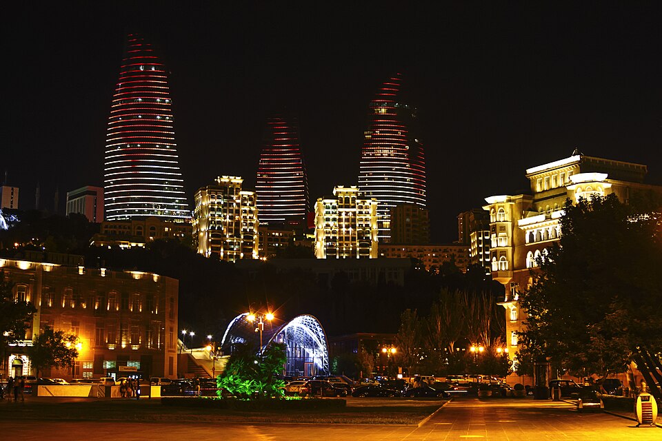 panorama of night baku azerbaijan img 9682