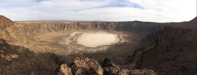 panorama wahbah crater