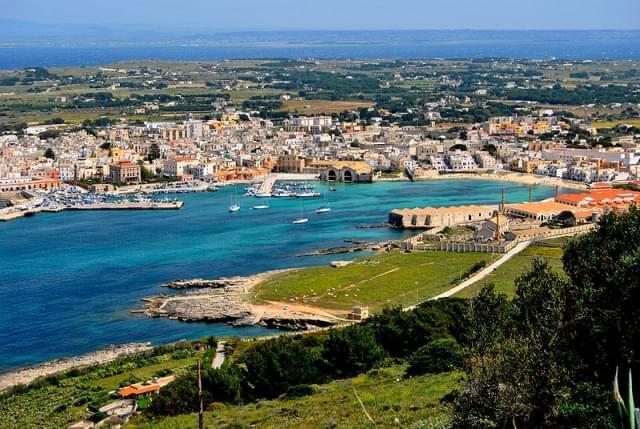 panoramica di favignana