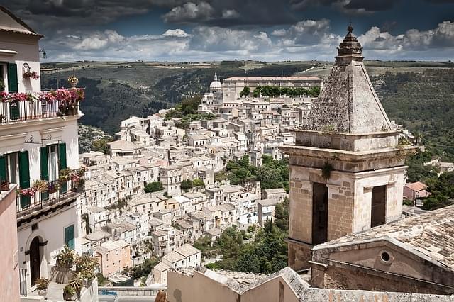 panoramica di ragusa ibla