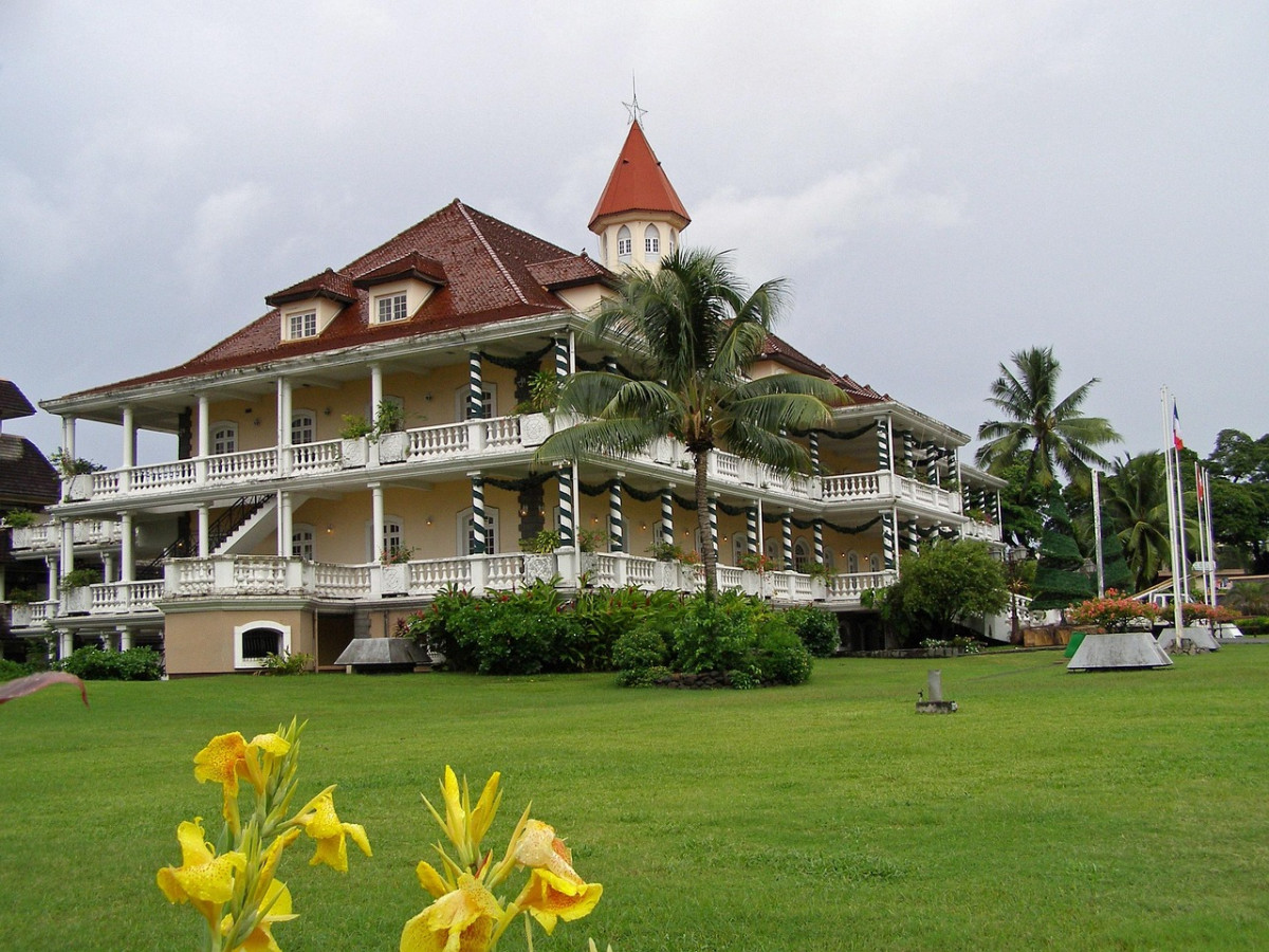 papeete tahiti palazzo del governo