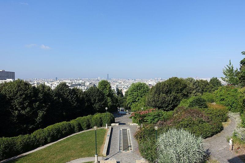 parc de belleville paris