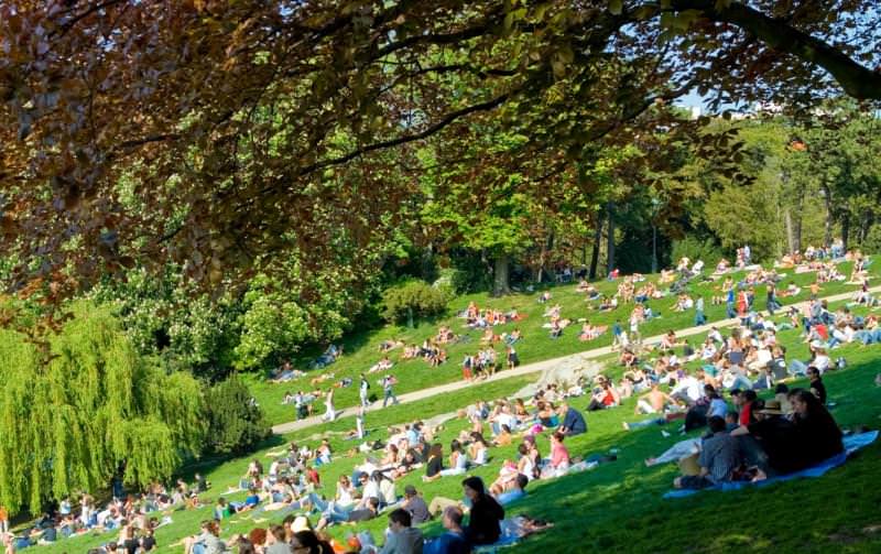 Parc des Buttes-Chamount, Parigi (Francia)