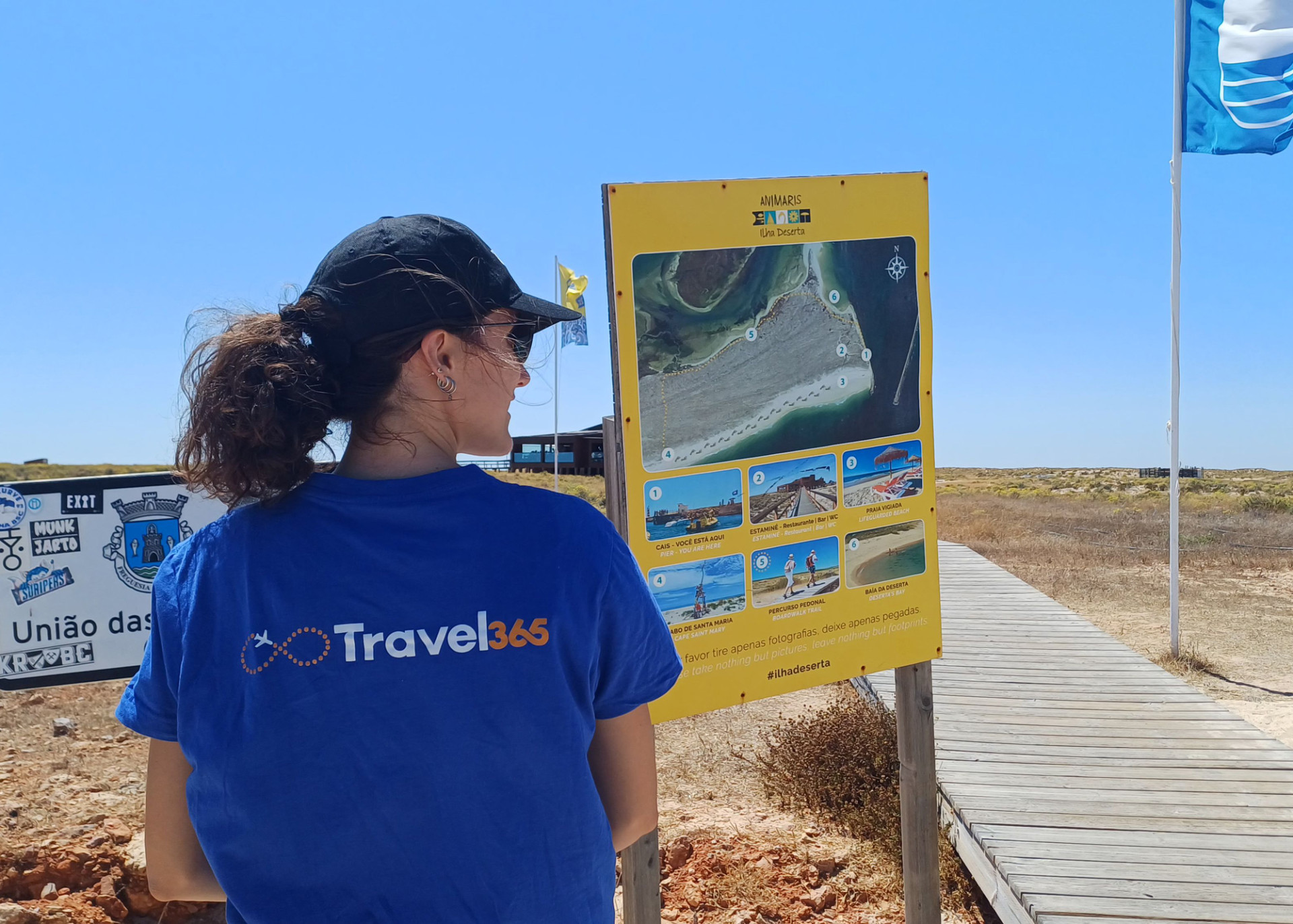 parco naturale ria formosa ilha desertacartello