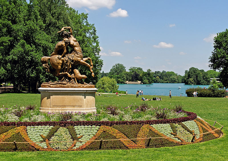 parco tete dor lione vista sul lago