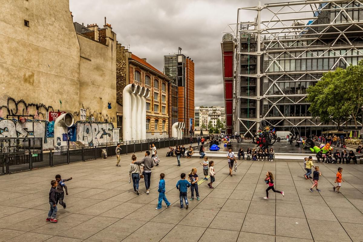 parigi centro pompidou francia