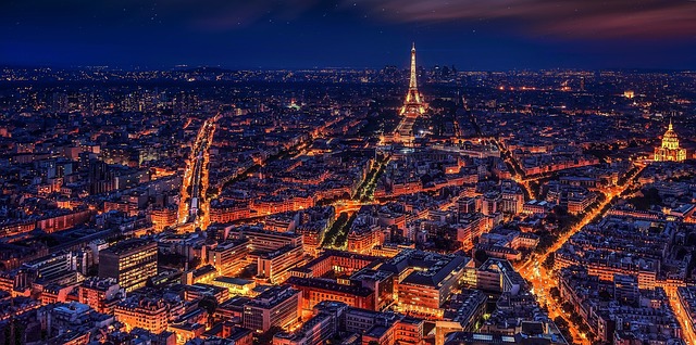 parigi francia torre eiffel notte 1