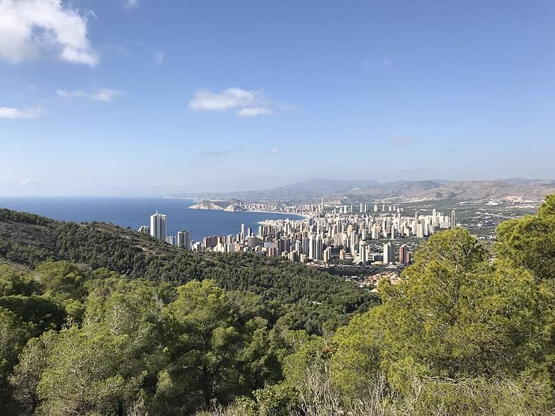 parque natural de serra gelada benidorm