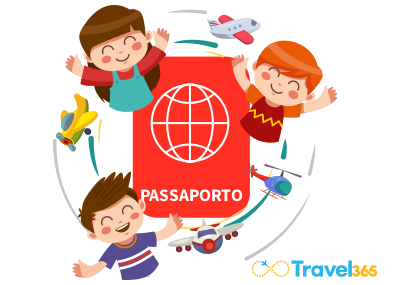 Passaporto Minorenni Illustrazione Iniziale