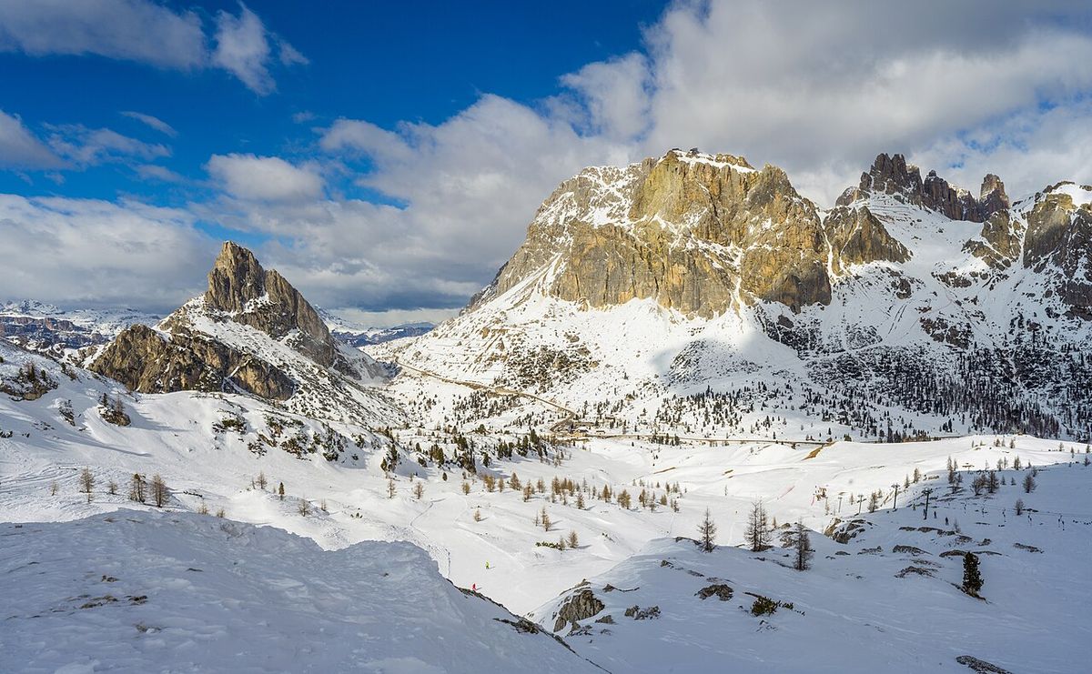 passo falzarego dolomiti - foto di wolfgang moroder