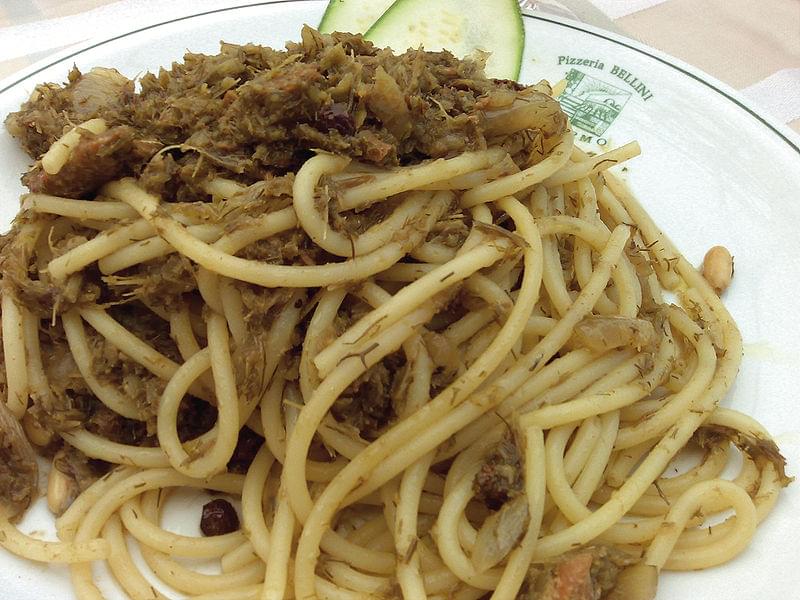 pasta con le sarde siciliana