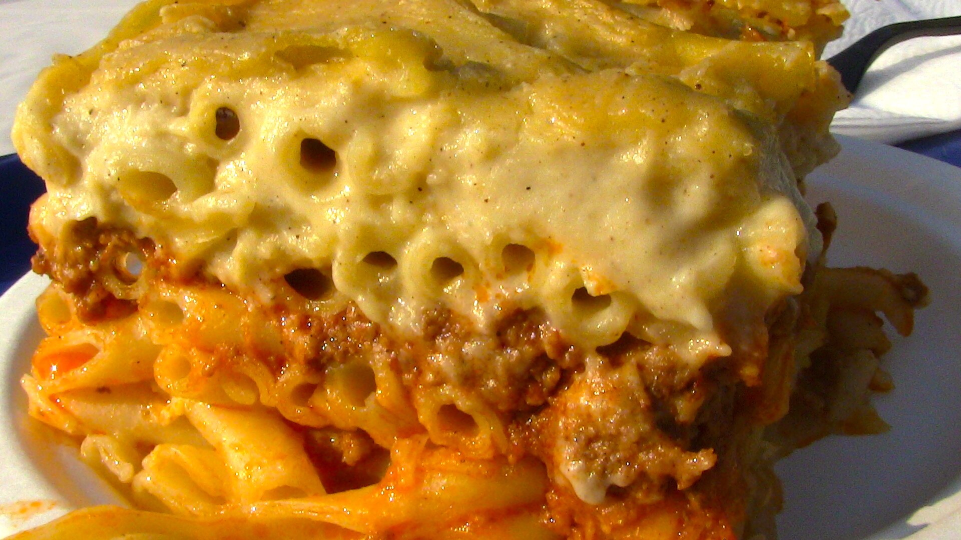 pastitsio close up