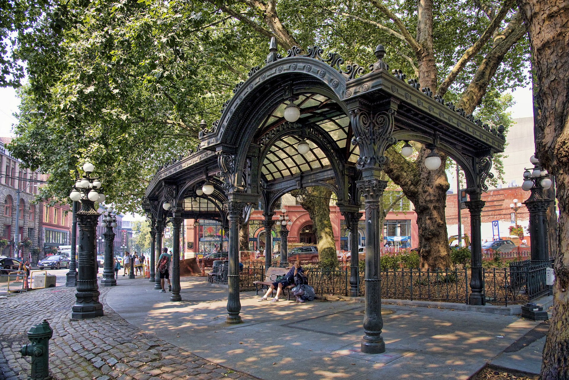 pergolapioneersquare seattle wa