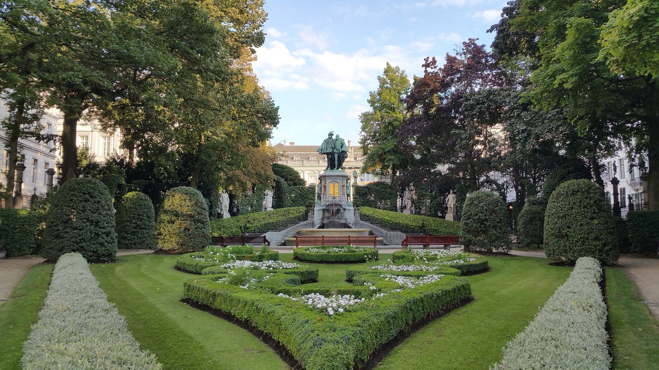 petit sablon parco sablon giardini 1