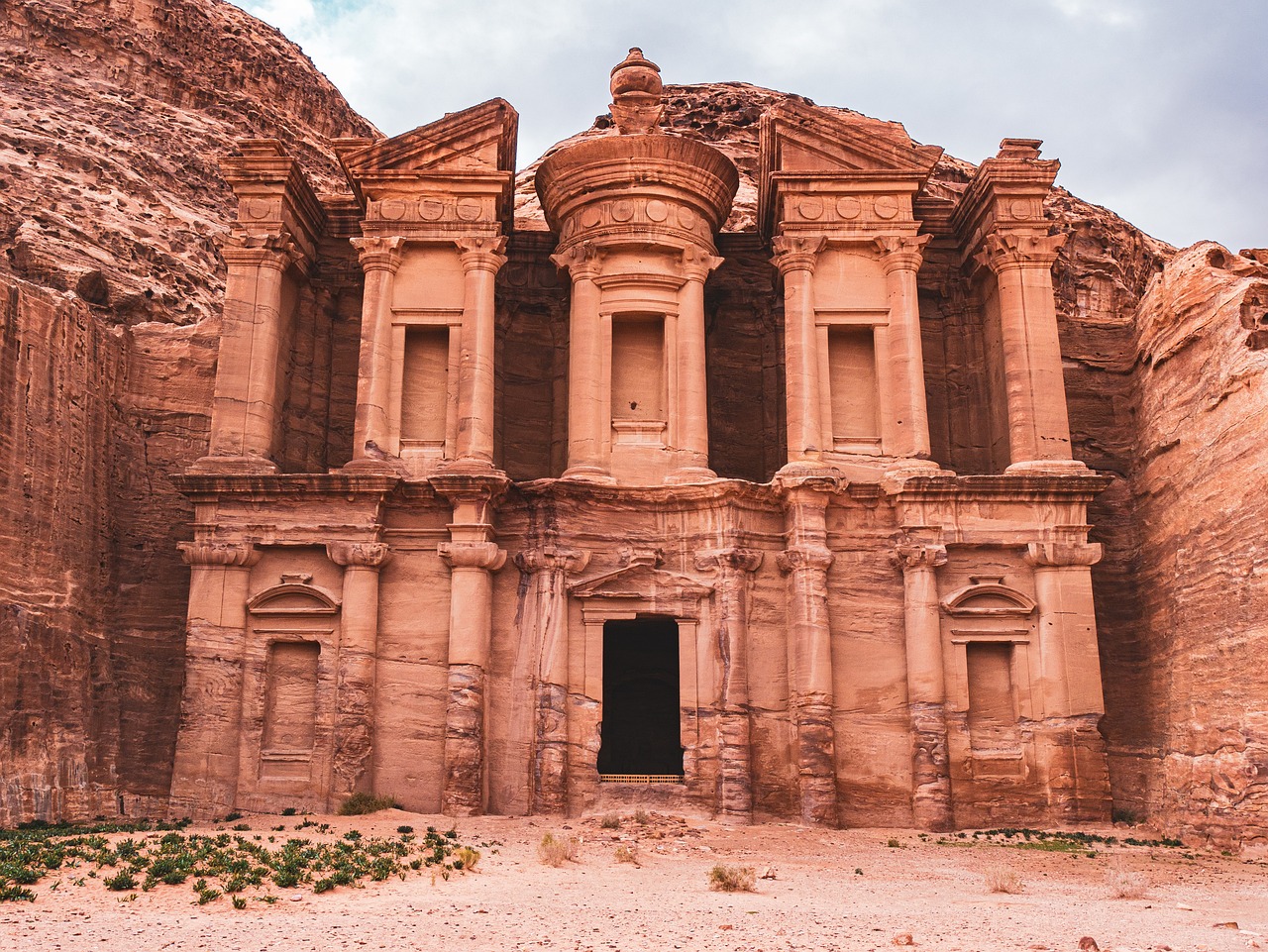 petra giordania monastero ad deir