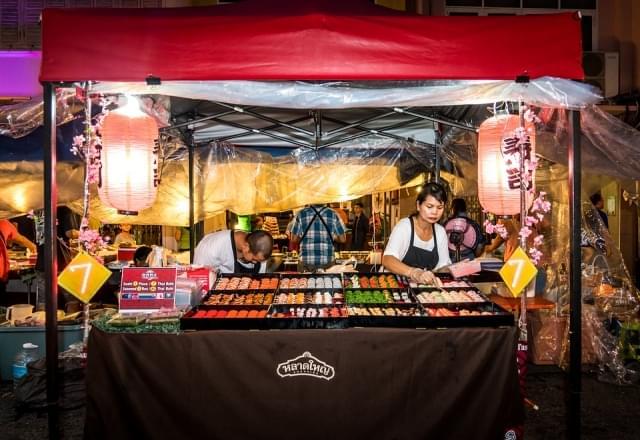 phuket thailandia asia street food