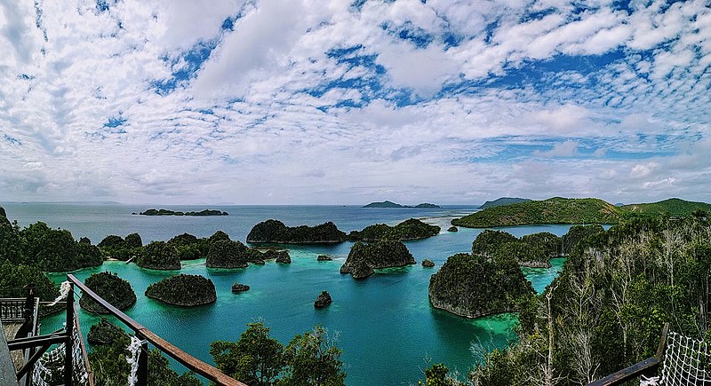 piaynemo island raja ampat west papua indonesia