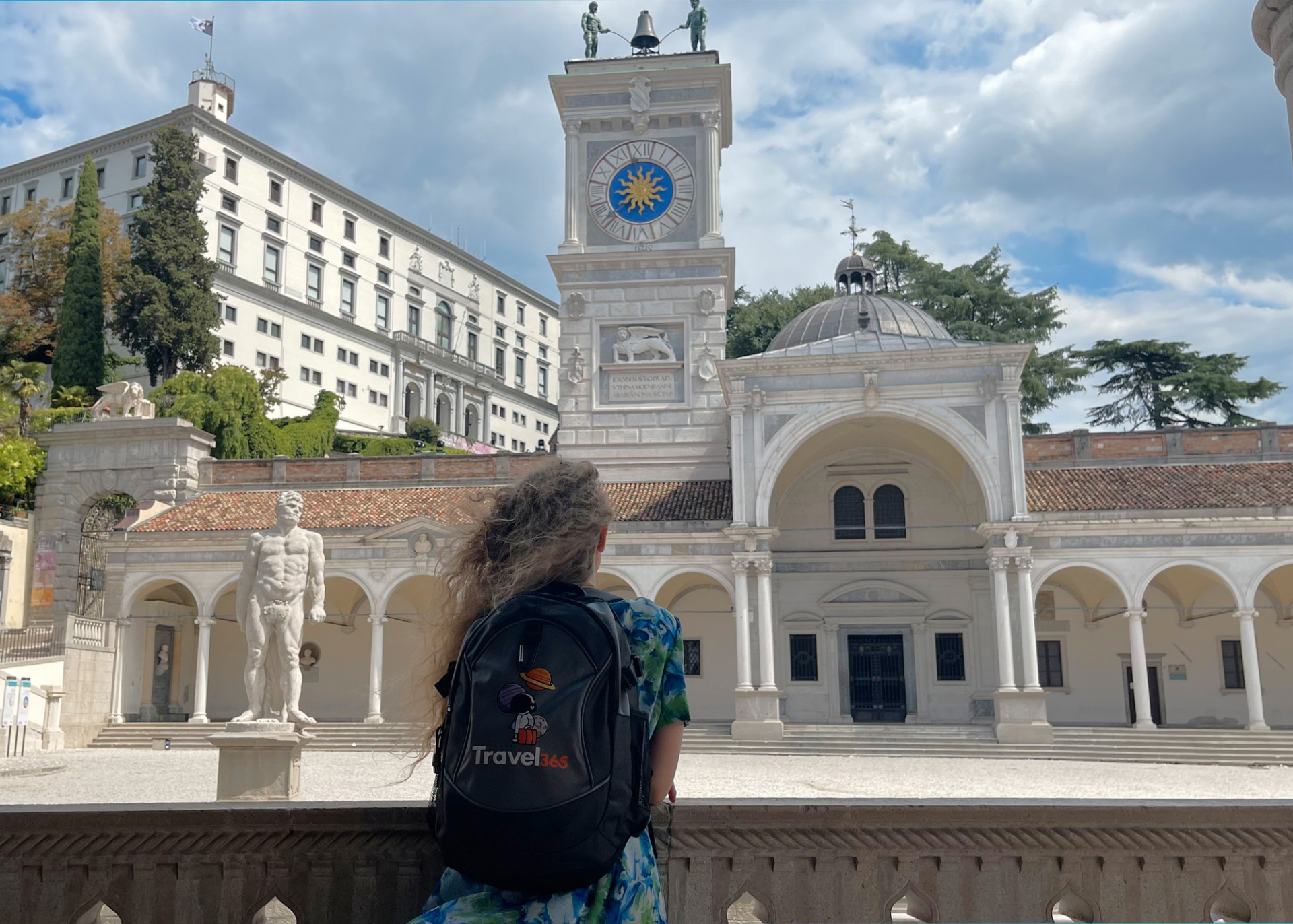 piazza della liberta e loggia del lionello