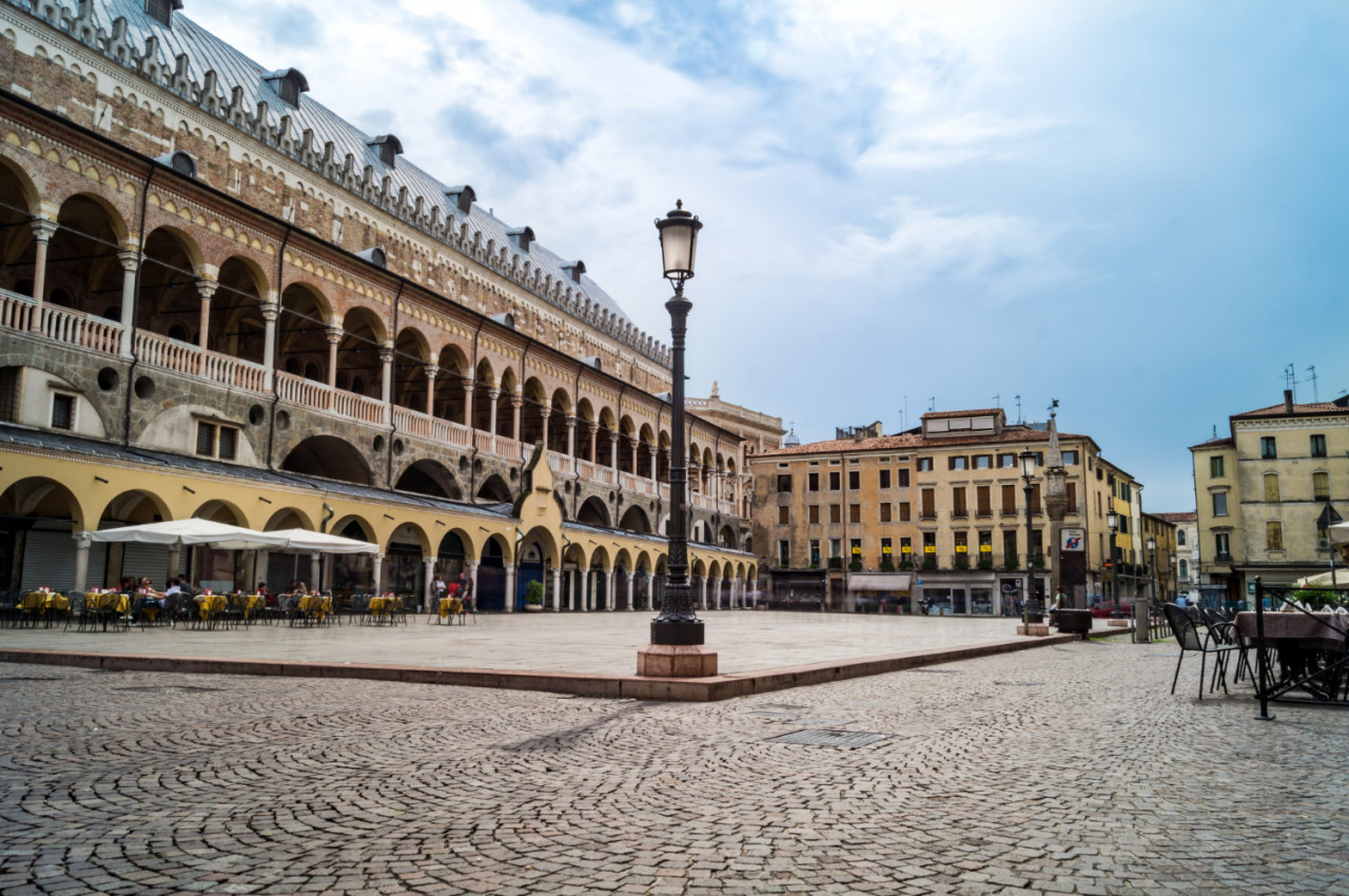 piazza delle erbe padova italy