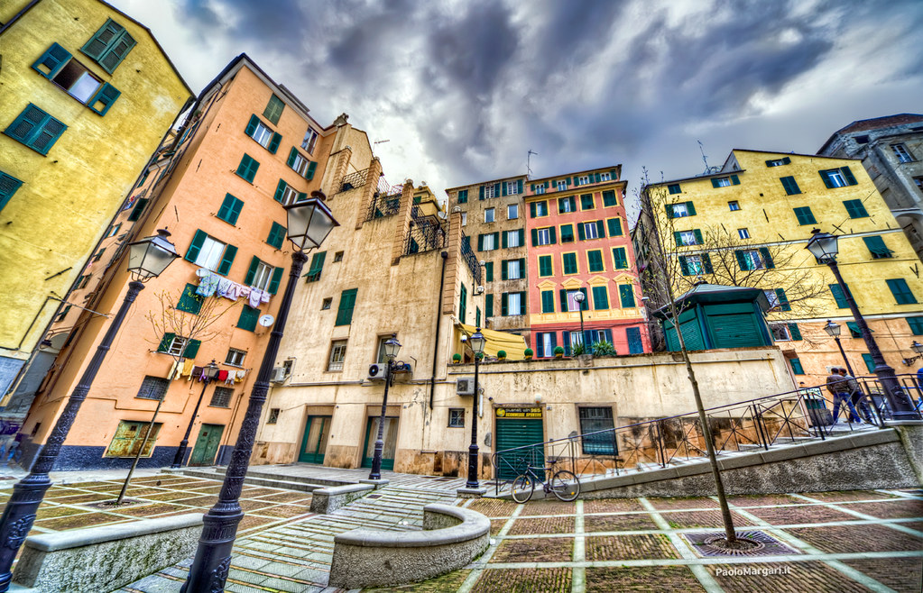 piazza durazzo genova italia genoa italy