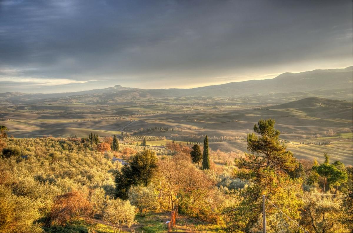 pienza tuscany hdr val paese