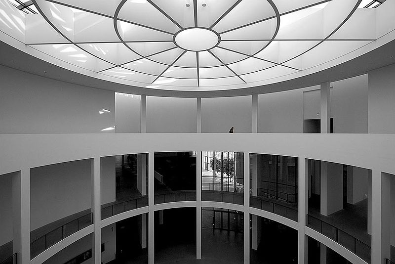 pinakothek der moderne munchen lichtkuppel der rotunde