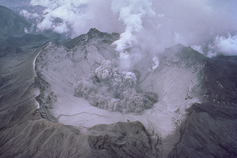 Pinatubo vulcano nelle Filippine