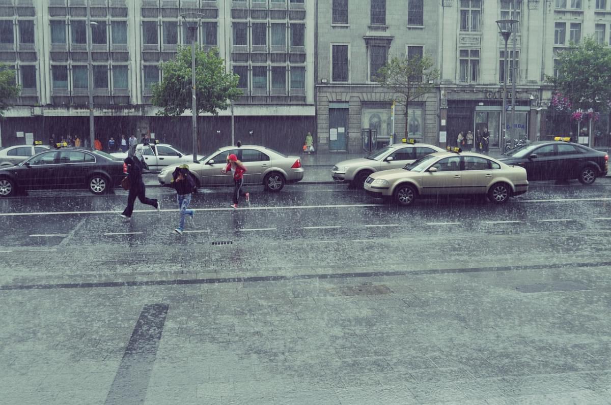 pioggia dublino meteo bagnato