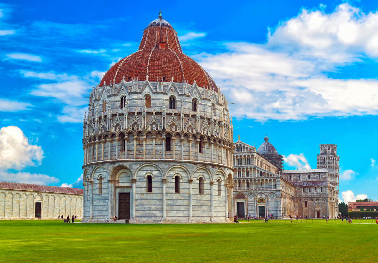 pisa baptistery st john battistero di san giovanni pisa tuscany italy