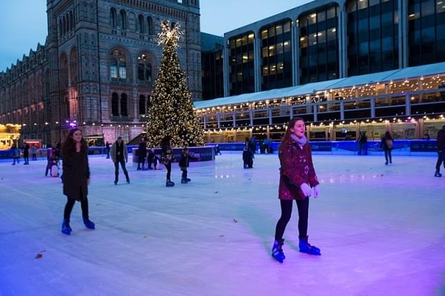 piste pattinaggio ghiaccio londra