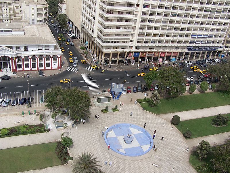 place de l independance dakar senegal