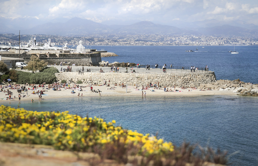 plage de la gravette antibes