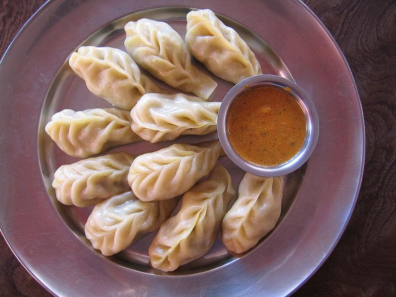 plateful of momo in nepal