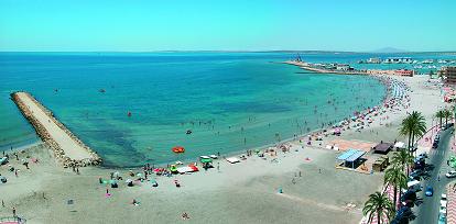 playa de levante santa pola