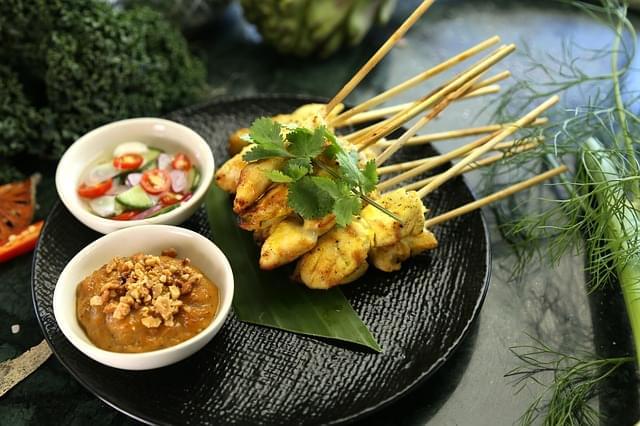 pollo satay salsa di arachidi 1