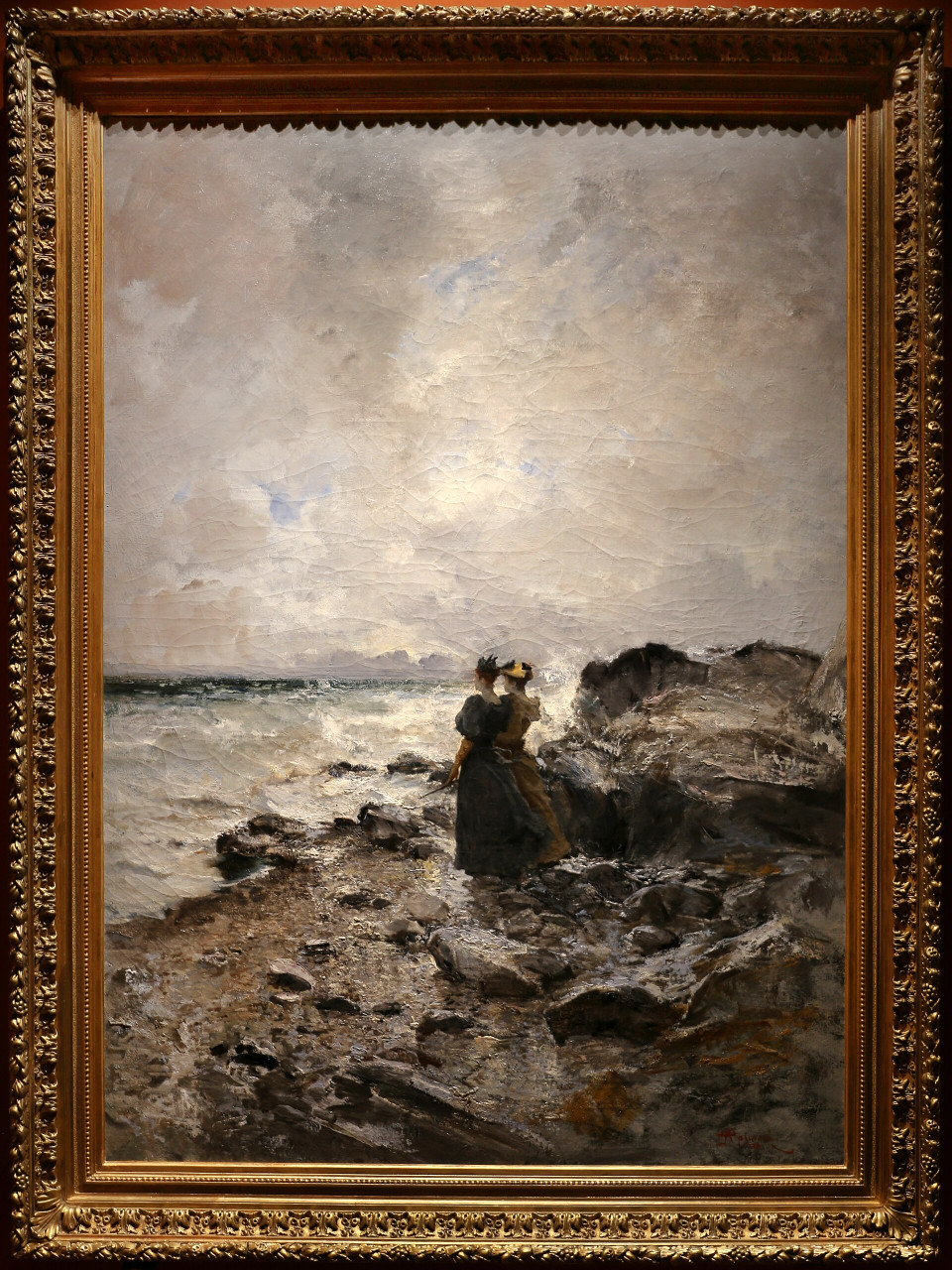 pompeo mariani le temerarie 1894 circa vigevano pinacoteca civica 01