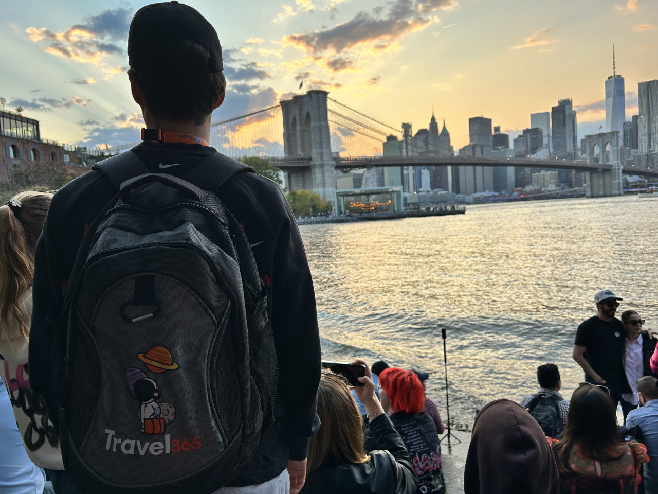 Vista sul Ponte di Brooklyn