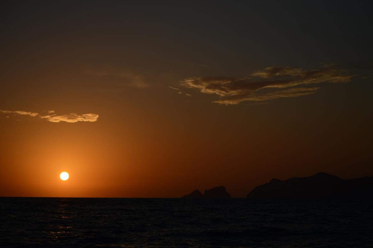 ponza sunset