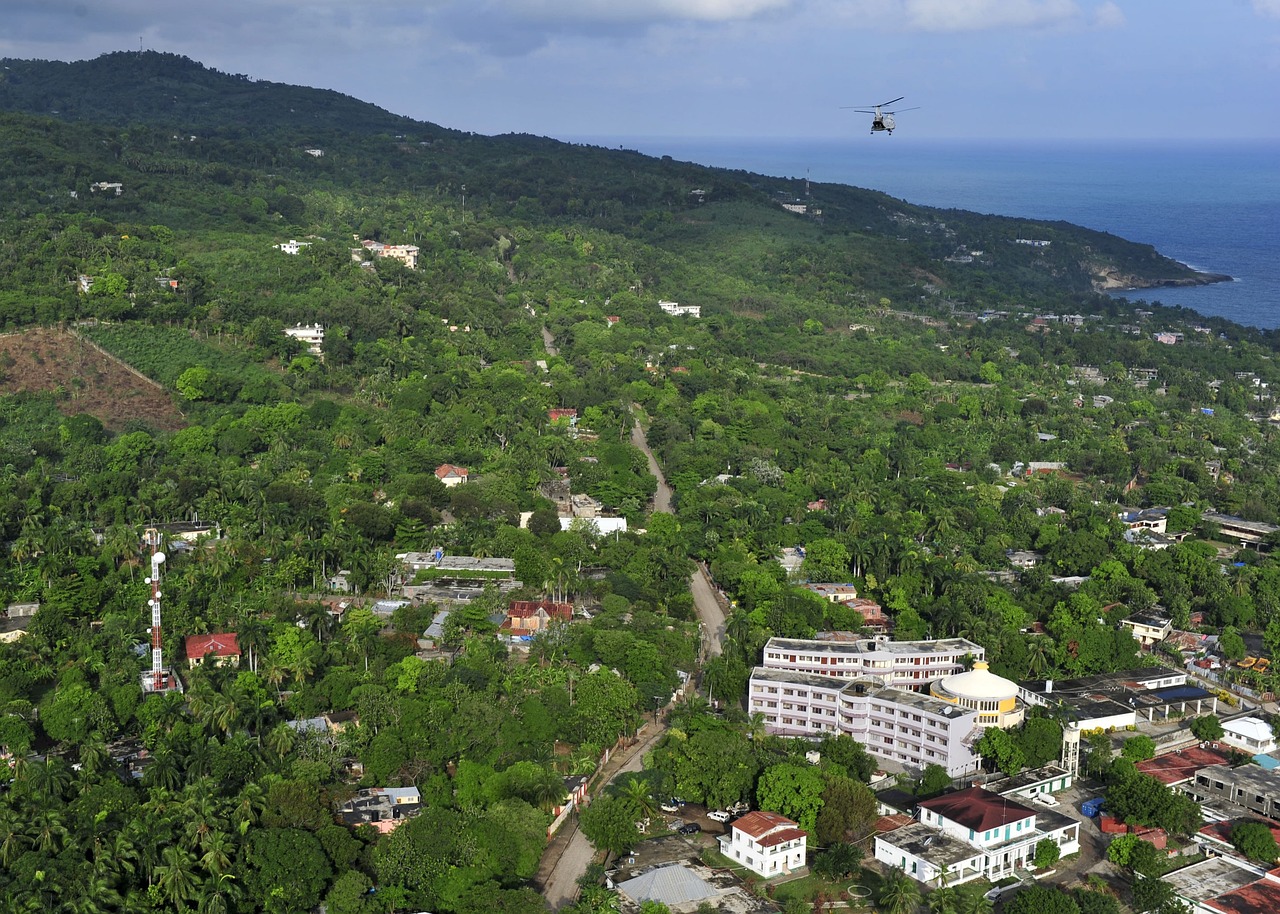 port au prince haiti paesaggio