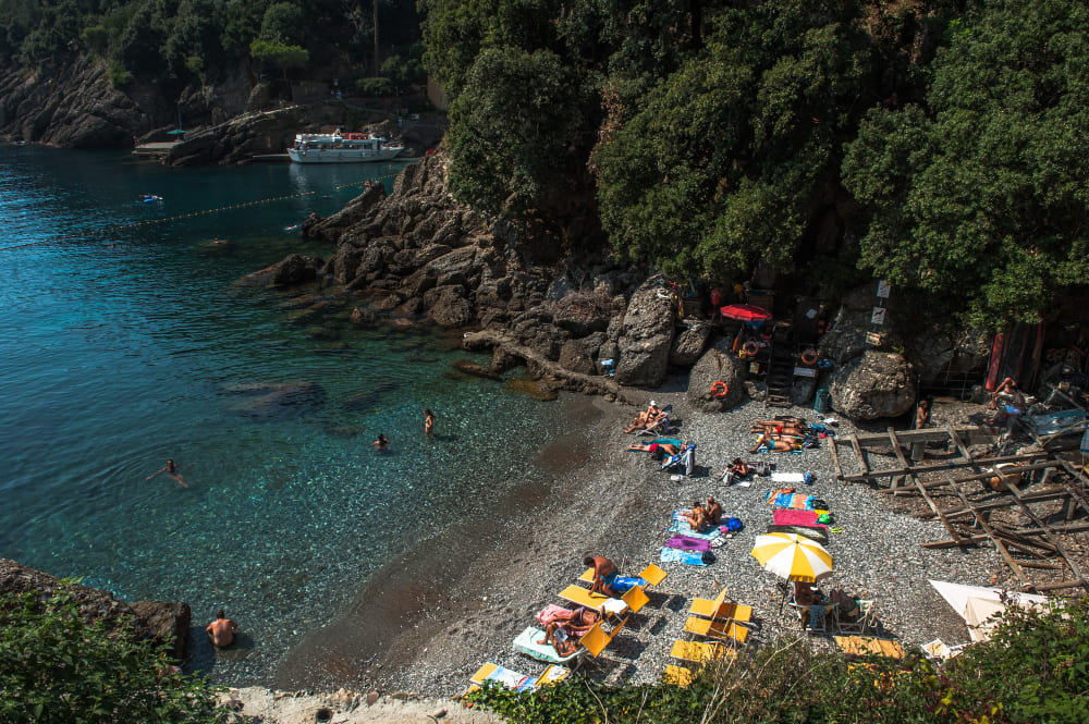 portofino village ligurian coast italy