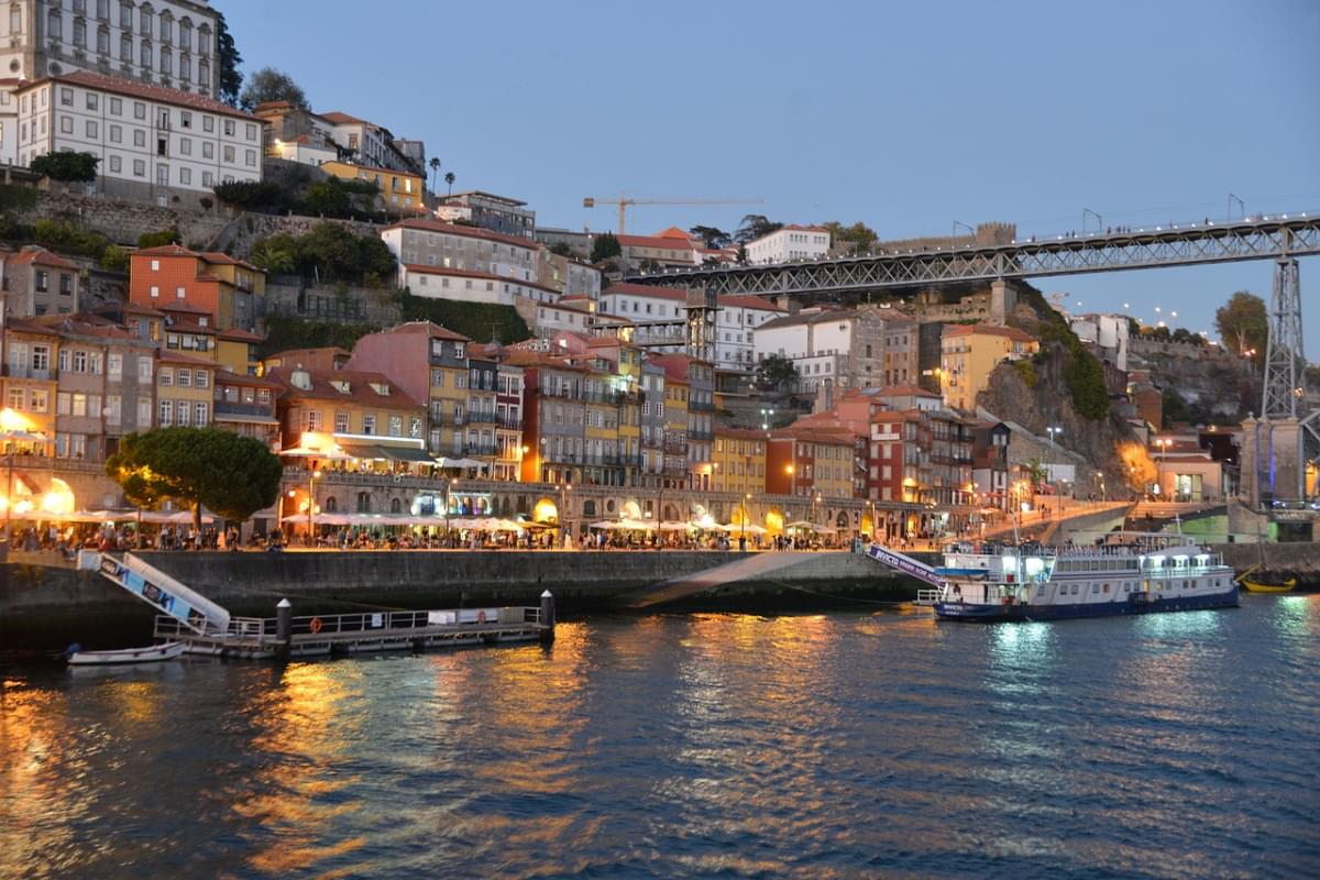 portogallo porto douro notte