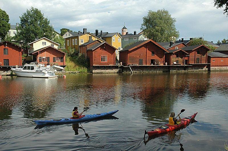 porvoo warehouses kayaks