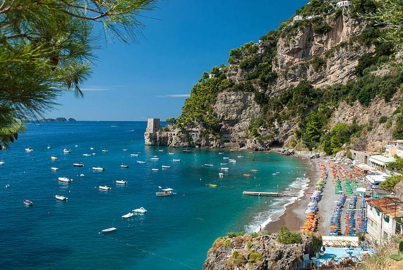 positano fornillo beach