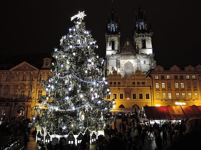 albero di natale praga centro