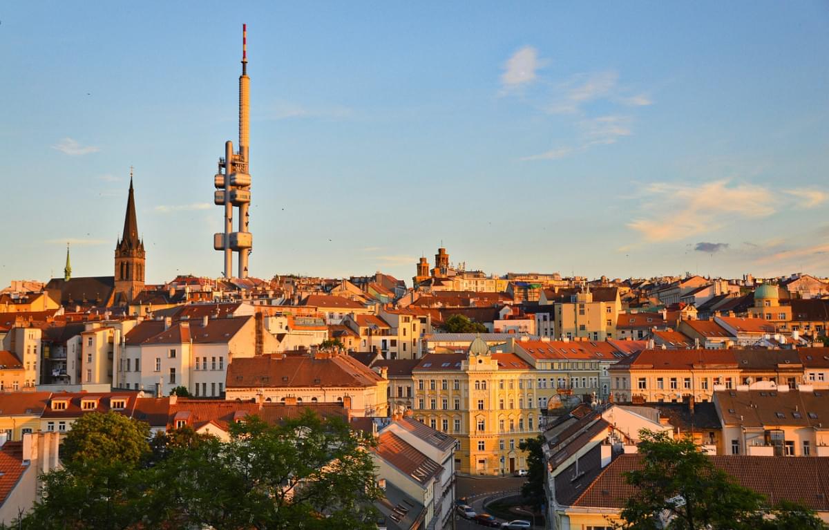 praga panorama citta architettura