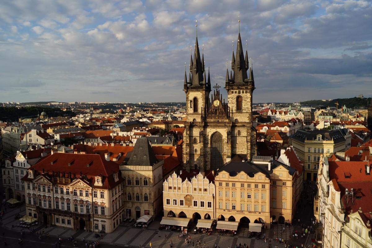 praga piazza vencel repubblica ceca