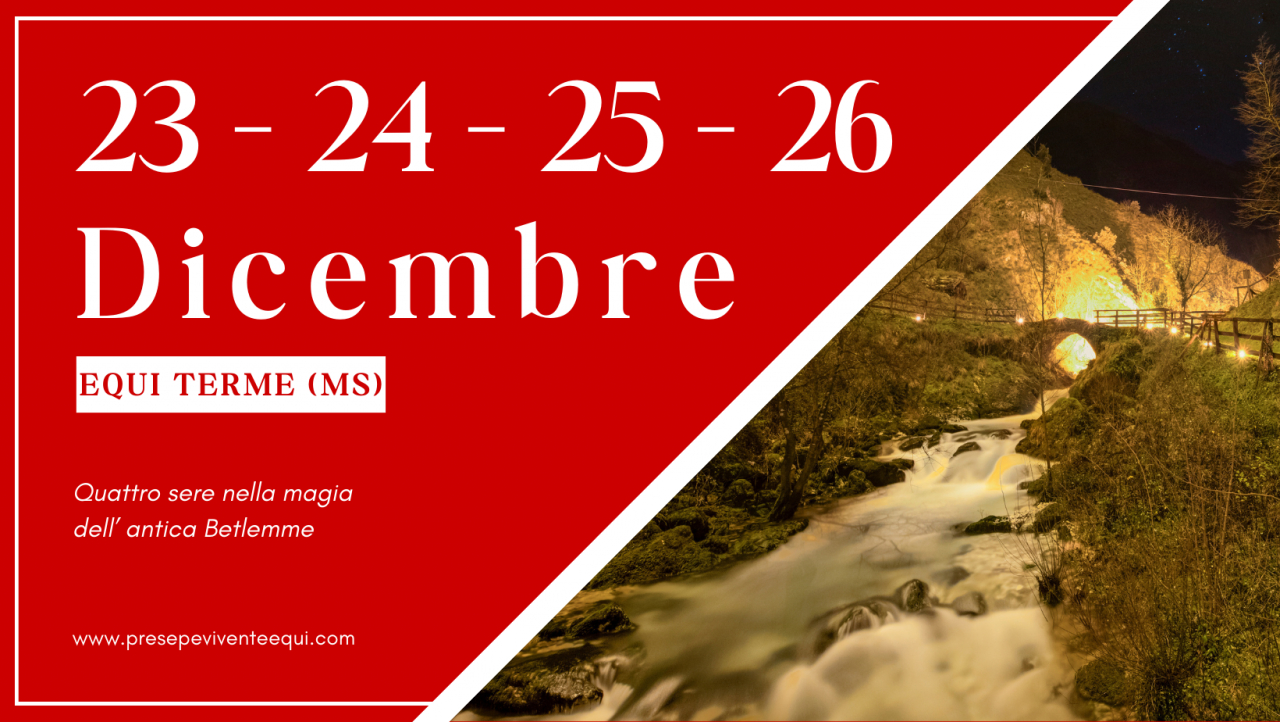 presepe vivente equi terme